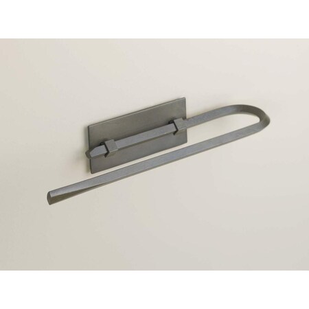 16.3 Inch Towel Holder Natural Iron Bronze Finish Hubbardton Forge 843007-20